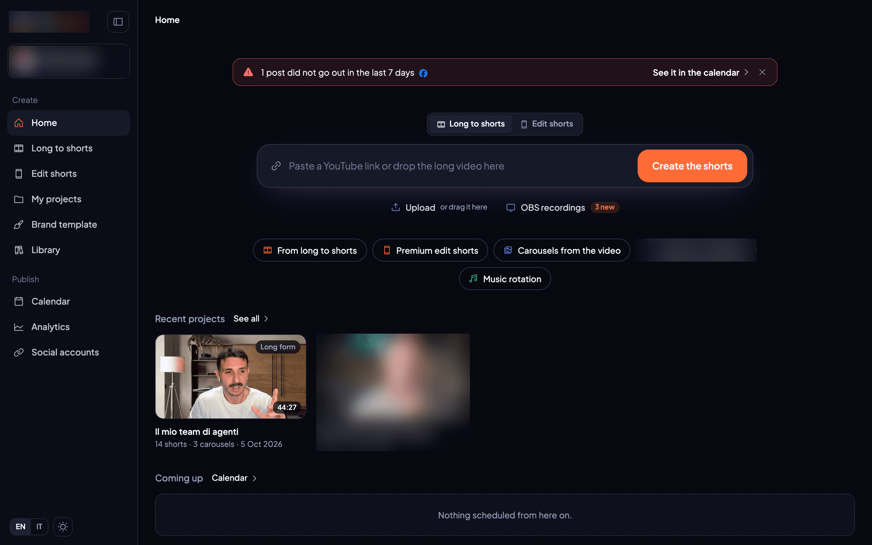 Content Department OS interface